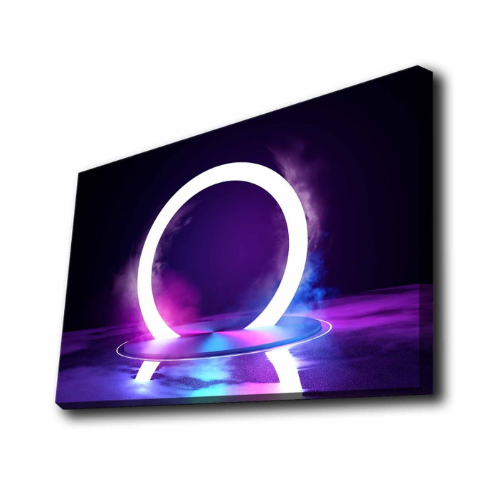 Wallity Lienzo Decorativo Iluminado con Led 45 x 70 cm Multicolor